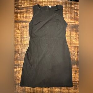 Old Navy Black Cotton Sleeveless Dress